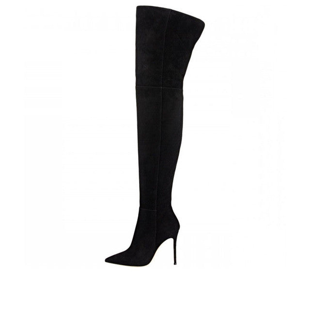 BOTA OVER THE KNEE BICO FINO - PODEROSA SHOP