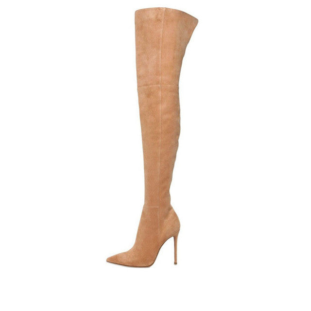 BOTA OVER THE KNEE BICO FINO - PODEROSA SHOP