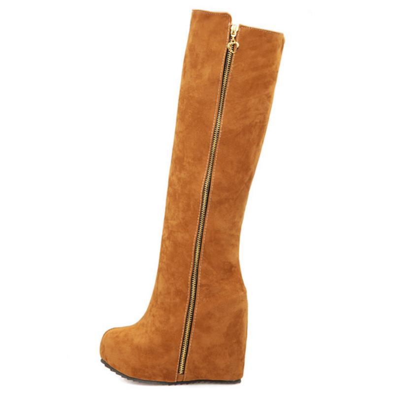 BOTA OVER THE KNEE DETALHE ZÍPER - PODEROSA SHOP