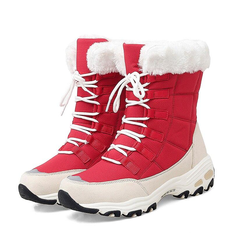 Bota Feminina Snow Boot Esportiva Com Pelos