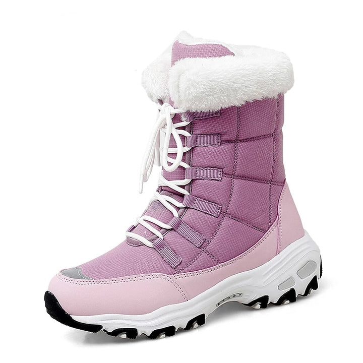 Bota Feminina Snow Boot Esportiva Com Pelos