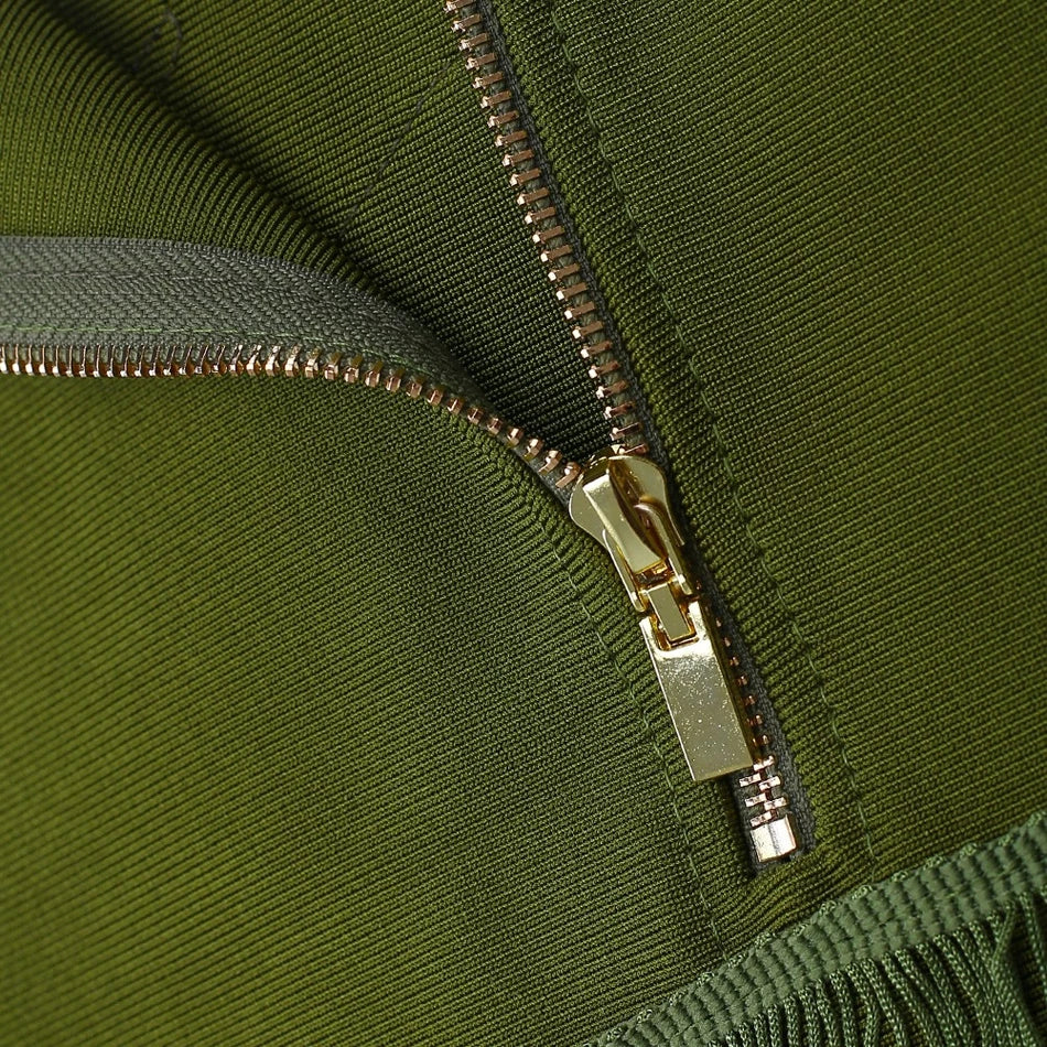 VESTIDO TOMARA QUE CAIA COM FRANJAS